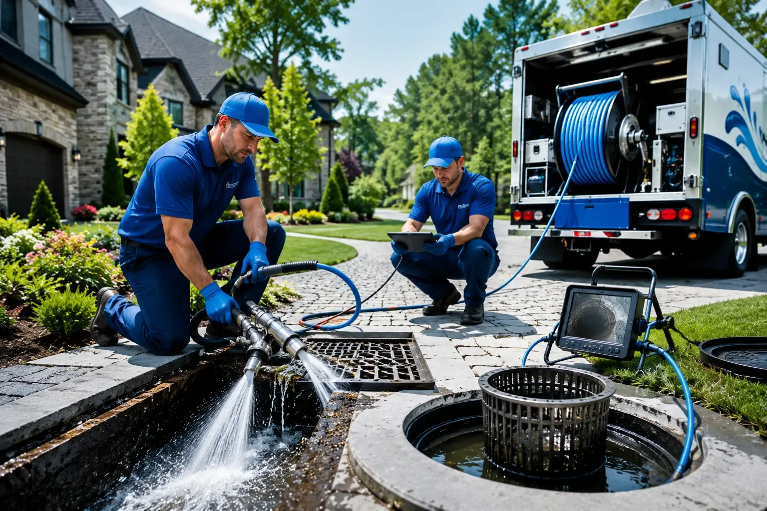 Local outdoor drain cleaning professionals in Pensacola, FL